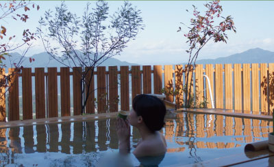 伊香保温泉「和心の宿 大森」おすすめの展望露天風呂