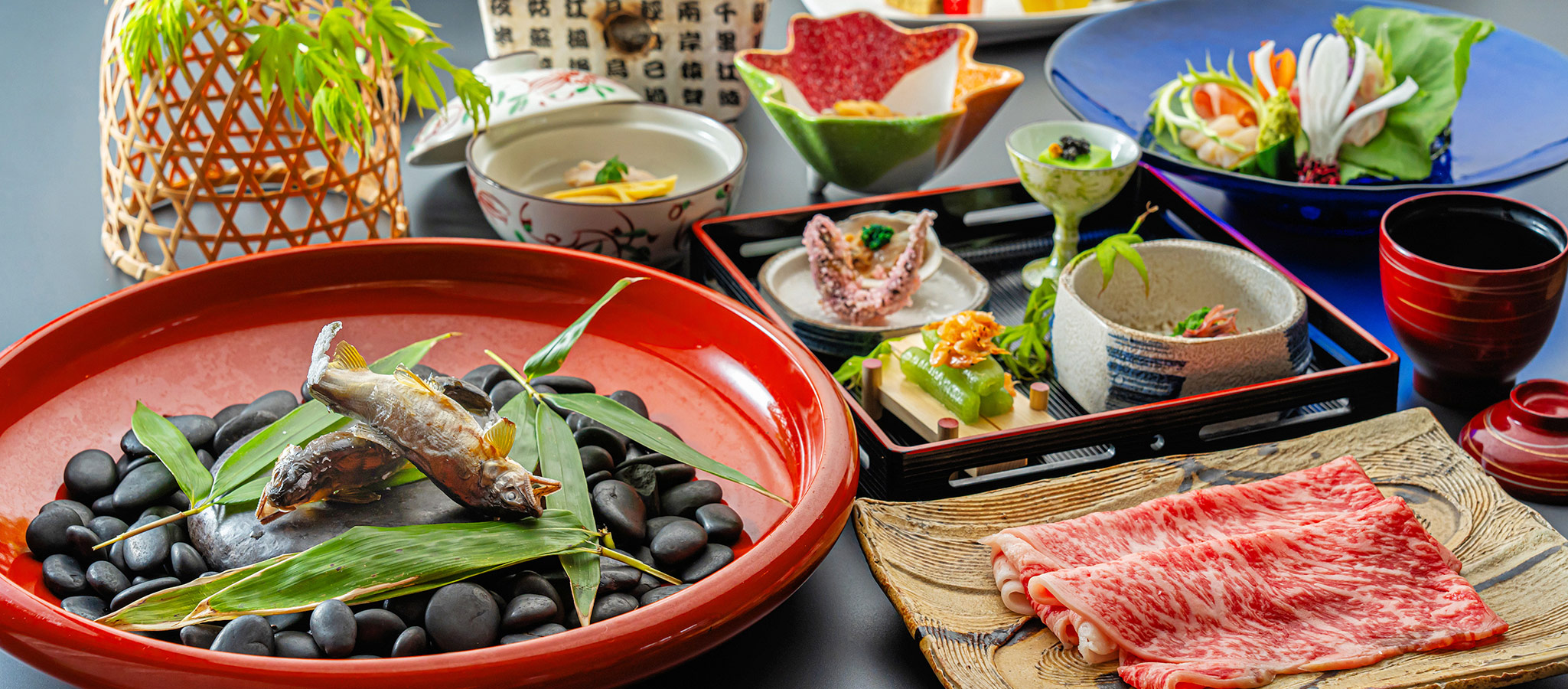 上州ブランド赤城和牛つき逸会席