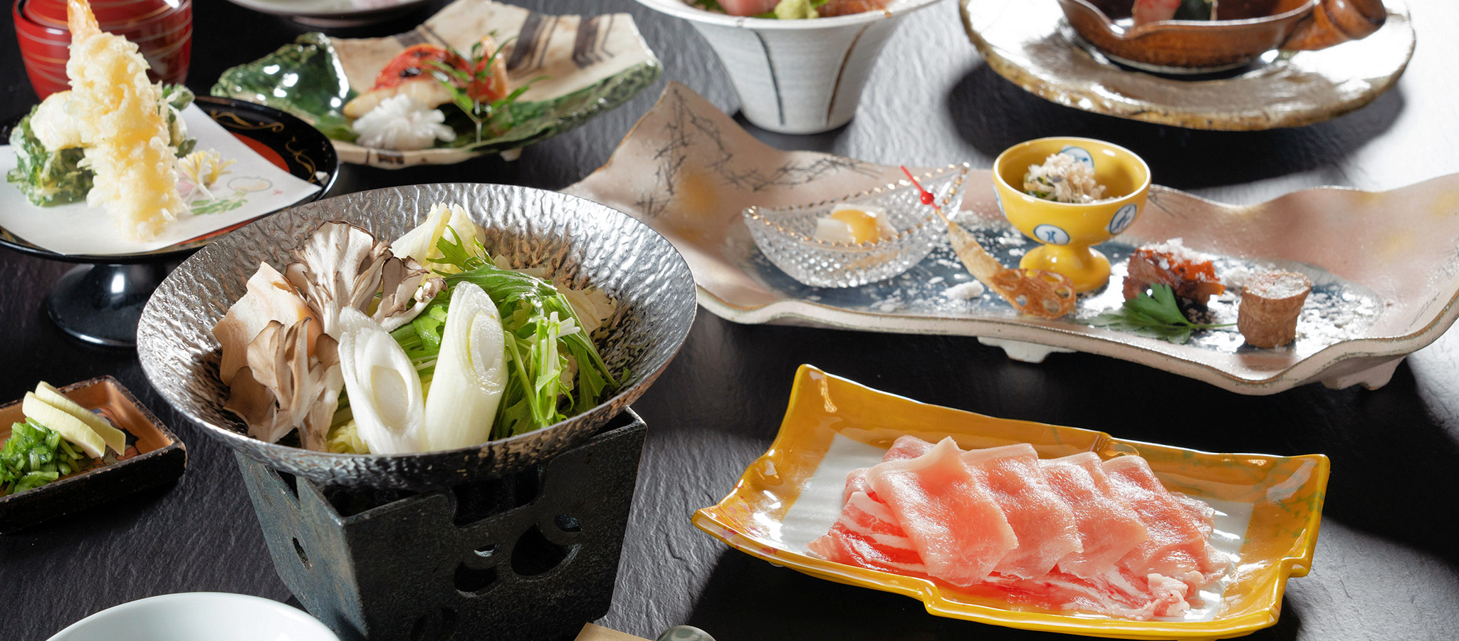 上州もち豚つき会席