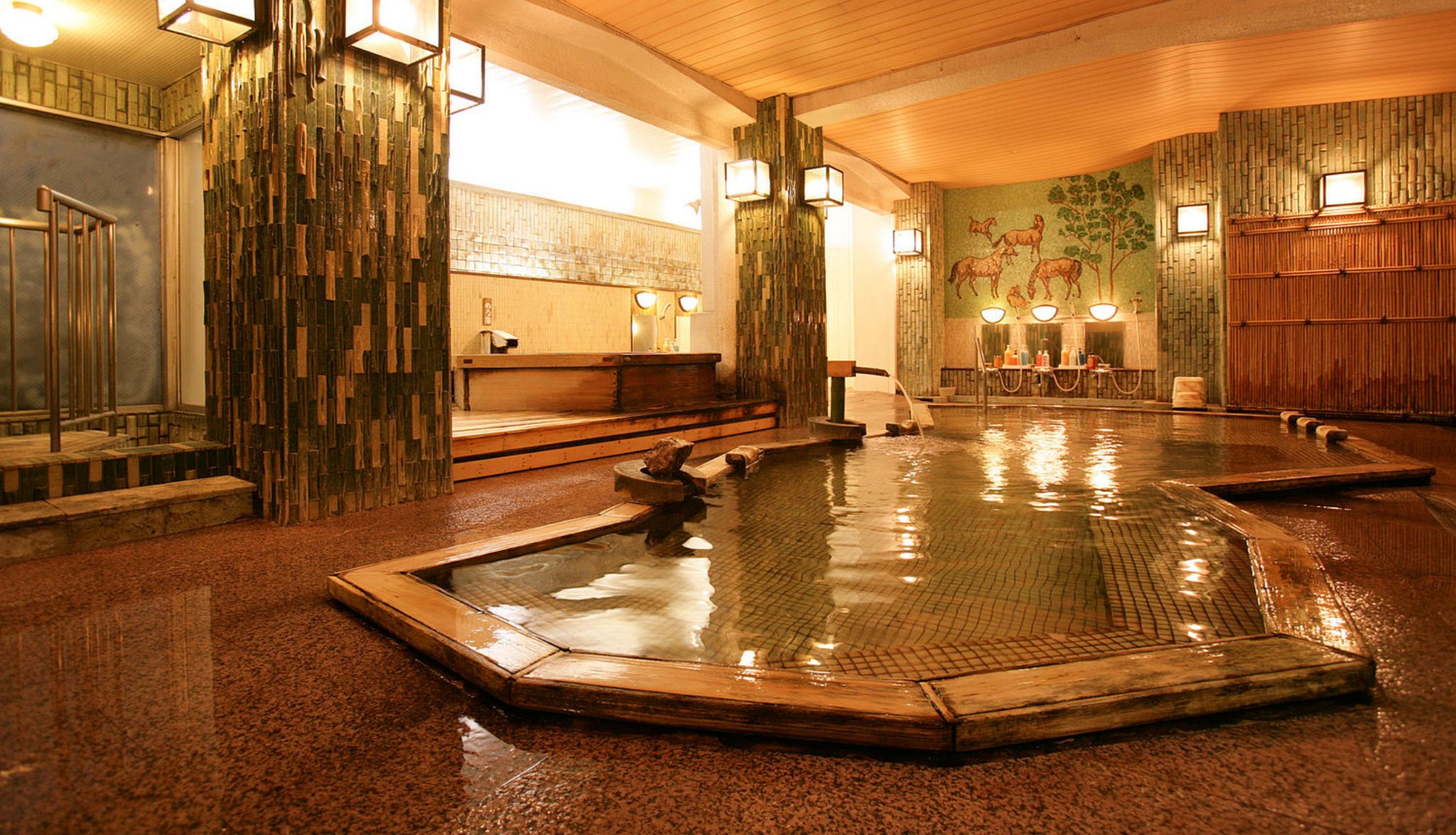 「楽々湯 其の一」「楽々湯 其の二」