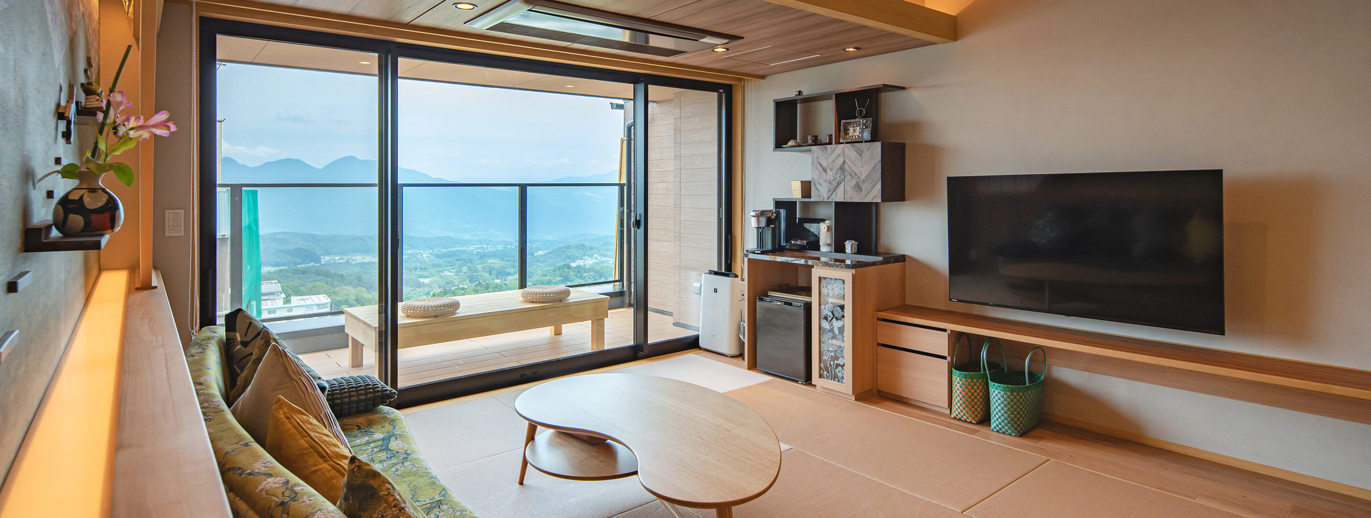 掛け流し半露天風呂付 和洋室