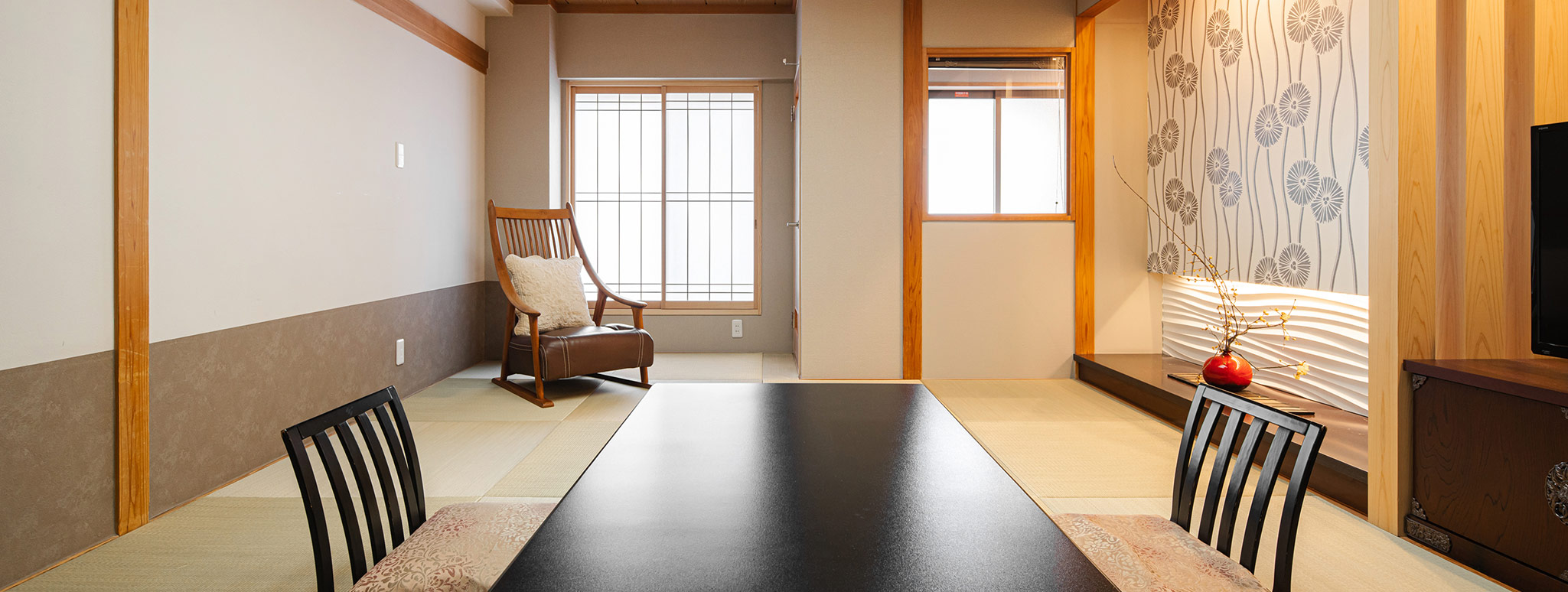 展望温泉付和室