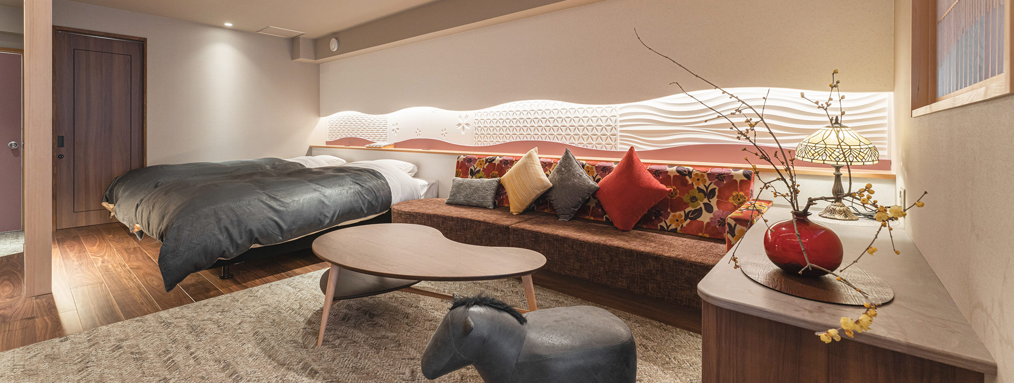 掛け流し 展望温泉付ツイン